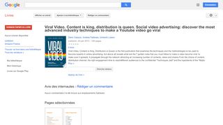 
                            11. Viral Video: Content is king, distribution is queen. Social ...