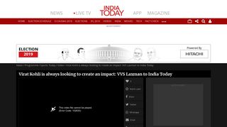 
                            7. Virat Kohli is always looking to create an impact: VVS Laxman to India ...