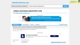 
                            5. virbac.envision-smartrep.com at WI. Business profile for envision ...