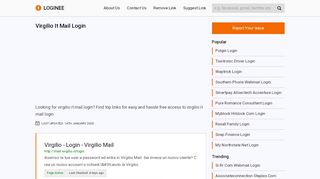 
                            8. Virgilio It Mail Login