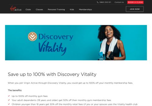 
                            12. Virgin Active Discovery Vitality