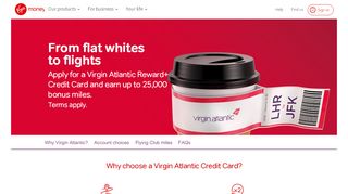 
                            5. Virgin Atlantic Credit Cards | Credit Cards | Virgin Money