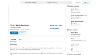 
                            11. Virgin Media Business | LinkedIn