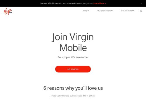 
                            2. Virgin Mobile UAE | Save 50% With A Yearly Mobile Plan