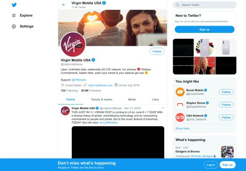 
                            10. Virgin Mobile USA (@virginmobileusa) | Twitter