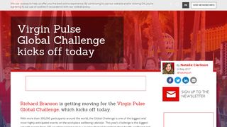 
                            12. Virgin Pulse Global Challenge kicks off today | Virgin