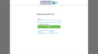 
                            4. Virginia Credit Union: Browser not supported