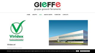 
                            3. Viridex srl | Gruppo GIEFFE