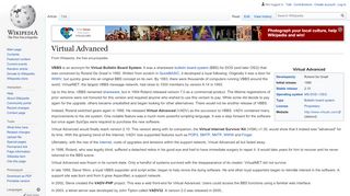 
                            12. Virtual Advanced - Wikipedia