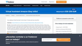 
                            12. Virtual Assistant Amazon Ebay Infinii | Servicios web de Amazon ...