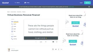 
                            8. Virtual Business Personal Finance! Flashcards | Quizlet