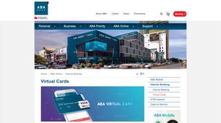 
                            10. Virtual Cards | ABA Bank Cambodia