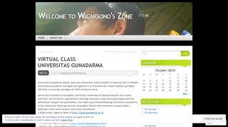 
                            4. VIRTUAL CLASS UNIVERSITAS GUNADARMA | Welcome to ...