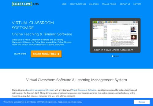 
                            4. Virtual Classroom Software | Online Training Software | Electa LMS