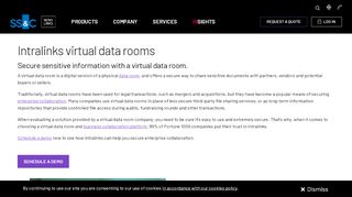 
                            11. Virtual Data Room - Intralinks