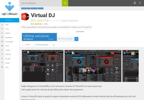 
                            12. Virtual DJ 2018 Build 4537 - Download in italiano