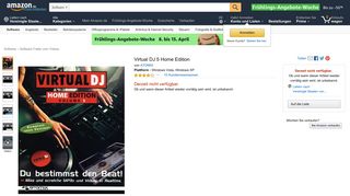 
                            5. Virtual DJ 5 Home Edition: Amazon.de: Software