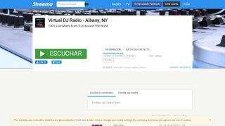 
                            7. Virtual DJ Radio - Albany, NY - Escuchar online