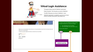 
                            8. Virtual Login Assistance This page will help you get into WebWorld ...