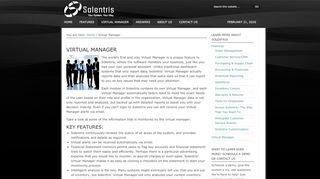 
                            12. Virtual Manager – Solentris Business Software