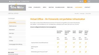 
                            8. Virtual Office - Büro Aktiv