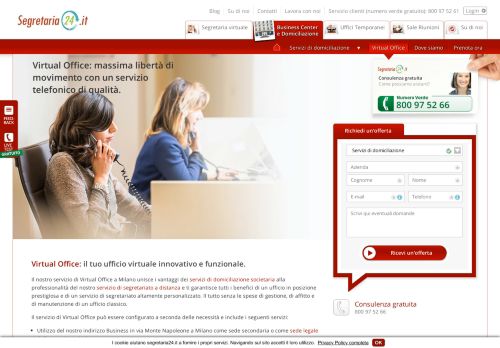 
                            6. Virtual Office di Segretaria24.it