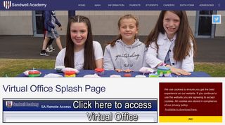 
                            6. Virtual Office Splash Page - Sandwell Academy