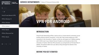 
                            7. Virtual Private Network (VPN) | VPN for Android | LISA