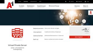 
                            11. Virtual Private Server Österreich - VPS | A1.net