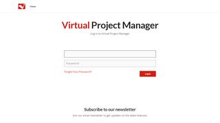 
                            3. Virtual Project Manager - Log In