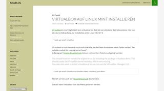 
                            3. Virtualbox auf Linux Mint installieren | fehseBLOG - IBSE fehse