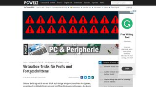 
                            11. Virtualbox-Tricks für Profis und Fortgeschrittene - PC-WELT