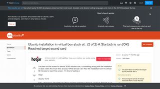 
                            12. virtualbox - Ubuntu installation in virtual box stuck at : (2 of 2 ...