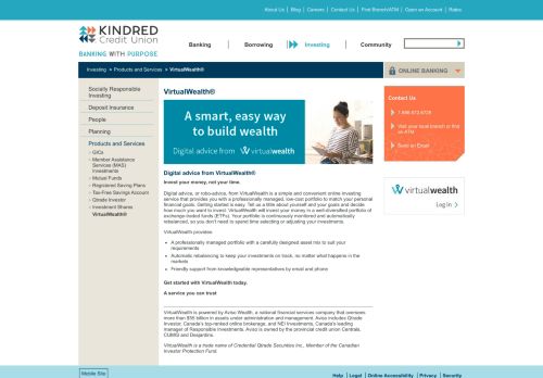 
                            9. VirtualWealth® | Kindred Credit Union