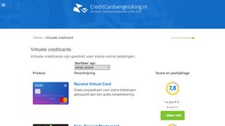 
                            7. Virtuele creditcards | Welke kiezen?