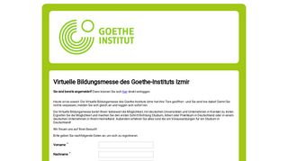 
                            12. Virtuelle Bildungsmesse des Goethe-Instituts Izmir - Ubivent
