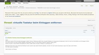 
                            2. virtuelle Tastatur beim Einloggen entfernen - openSUSE Forums