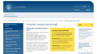 
                            3. Virtueller Campus [eLearning] - Otto-Friedrich-Universität Bamberg