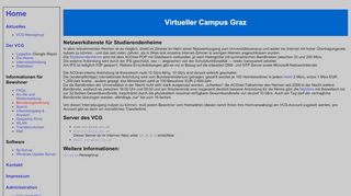 
                            9. Virtueller Campus Graz: Internetzugang