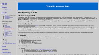 
                            4. Virtueller Campus Graz: WLAN-Nutzung