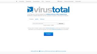 
                            5. VirusTotal - Free Online Virus, Malware and URL Scanner