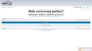 
                            9. VIRY.CZ • Zobrazit téma - dlouhé načítání sítového připojení