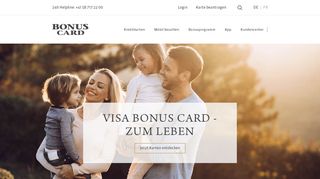 
                            9. Visa Bonus Card: Kreditkarte mit Bonusprogramm