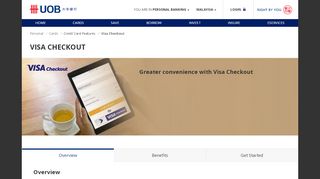 
                            7. Visa Card Checkout: Online Bill Payment | UOB Malaysia