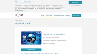 
                            7. Visa Card - Kostenlose Kreditkarte – ICS Visa World Card ...