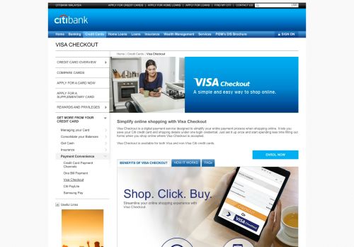 
                            9. Visa Checkout to Simplify Online Shopping - Citibank ...