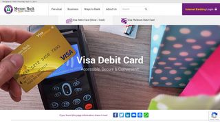 
                            1. Visa Debit Card - Meezan Bank