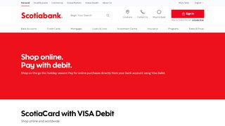 
                            8. VISA Debit - Scotiabank