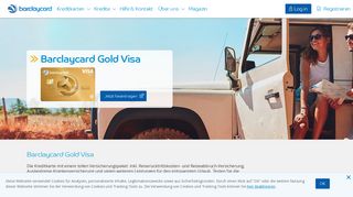 
                            10. Visa Gold Card Kreditkarte | Barclaycard