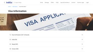 
                            8. Visa Information to Travel Abroad | IndiGo
